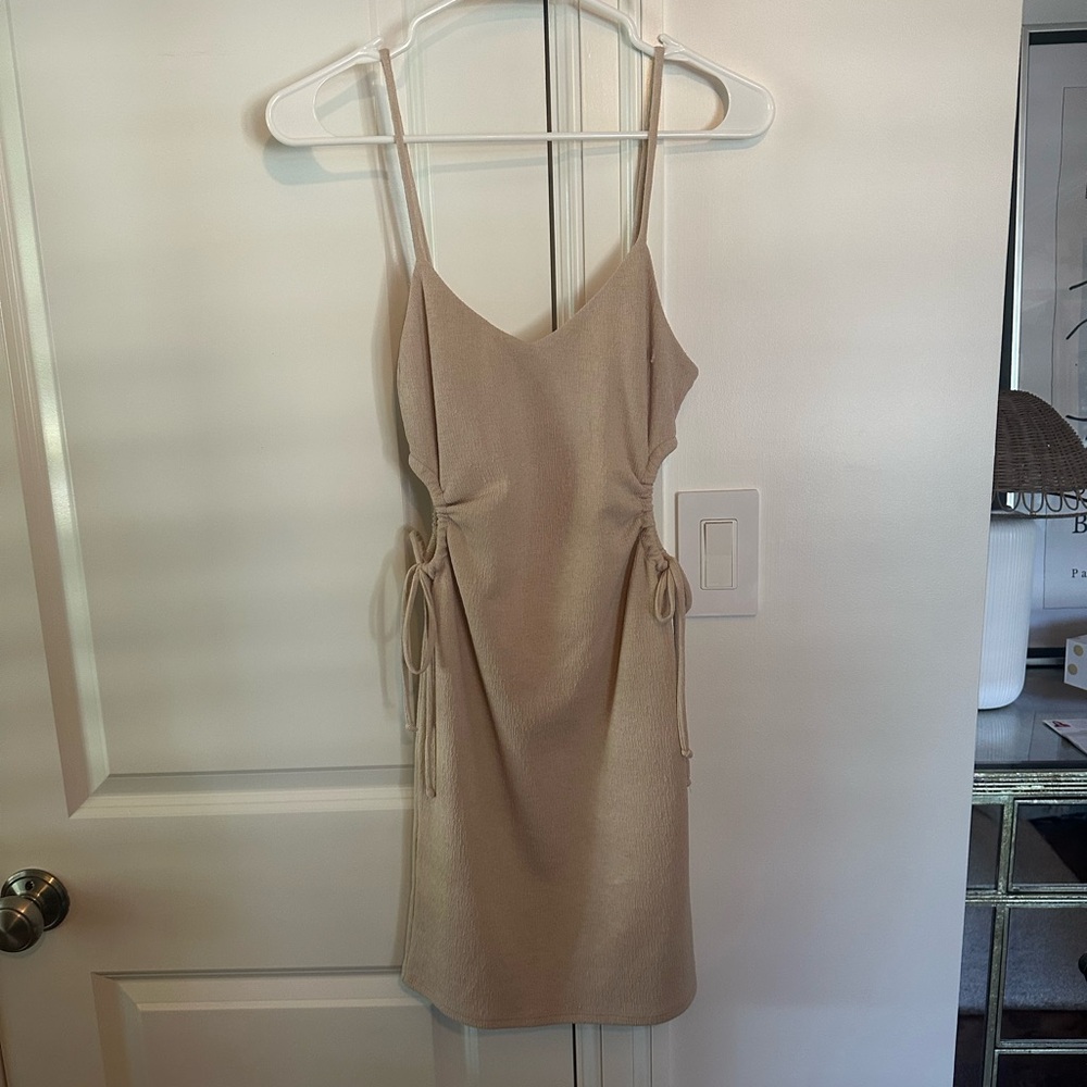 Forever 21 Tan Mini Dress